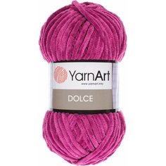 Пряжа YarnArt Dolce фуксия (766), 100%микрополиэстер, 120м, 100г, 5шт