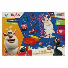 Набор с тестом для лепки и формочками "Буба" 24 см Нет бренда