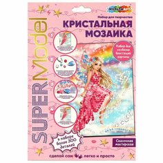 Набор для творчества, кристальная мозаика "Супер модель" 17*23 CRYST-MATOP1 Россия