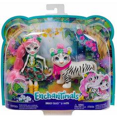 Enchantimals белый тигр. Игровой набор Енчантималс. Тедли Тигр кукла Енчантималс Mattel