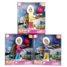 Кукла 8310 Малышка на лыжах Defa Lucy в коробке