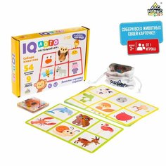 Настольная игра «Умное лото. Животные», мемори ТероПром
