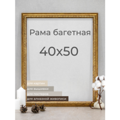 Рама багетная рамка для картин и фоторамка для фото 40х50 см Мастер Рио