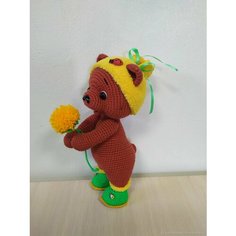 Игрушка мягкая "Медвежонок". Ручная работа. без бренда