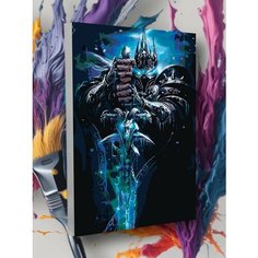 Картина по номерам Варкрафт Король Лич World of Warcraft Круто красим