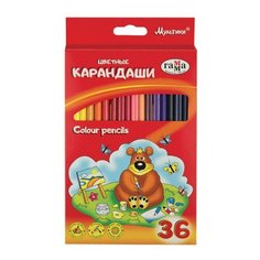 Карандаши Unitype цветные гамма Мультики - (2 шт) Gamma
