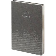 Parker P_1111005 Ежедневник недатированный, серый c нанесением logo parker