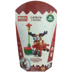 Конструктор BLOCKFORMERS сказочный олень серия С новым годом 39 деталей 1TOY Т2400_9