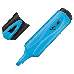 Маркер текстовыделитель Maped FLUO PEPS CLASSIC 1-5 мм Голубой 742530