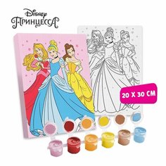 Картина по номерам "Милые принцессы" 20 х 30 см, Принцессы ТероПром