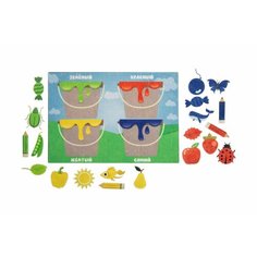 Игровой набор LipLip Изучаем цвета, фетр, 20 дет. LIP1218