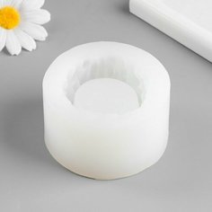 Молд силикон "Подсвечник - Кристаллы" 7,3х7,3х4,5 см