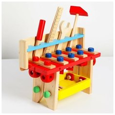 Игровой набор «Столярная мастерская» 28х10х28 см Noname