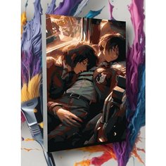 Картина по номерам Атака-Титанов Круто красим