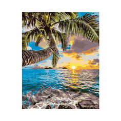 Картина по номерам море Цветной