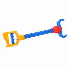 Игрушечный робот/Игрушка-хваталка "Зажим" на листе Kosmos