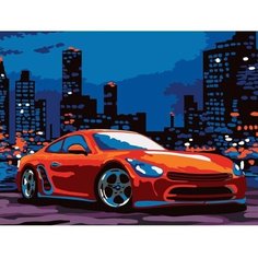 Алмазная мозаика на раме 30x40 с полным заполнением "Кар" Школа талантов