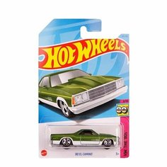 HKJ61 Машинка игрушка Hot Wheels металлическая коллекционная 80 El Camino зеленый