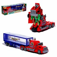 Робот Грузовик , трансформируется, световые и звуковые эффекты Нет бренда