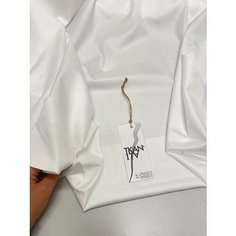 Ткань Блузочно-плательный жаккардовый однотонный хлопок, 1 м. Noname