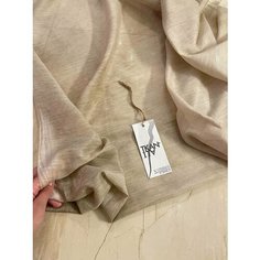 Ткань Блузочно-плательный хлопковый батист с шелком, 1 м. Noname