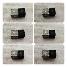 Игральные кубики из алюминия Gears Dice Нет бренда