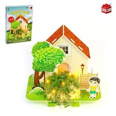 Конструктор 3D «Уютный домик», 16 деталей Unicon