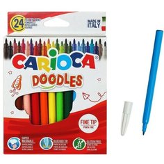 Фломастеры 24 цвета Carioca