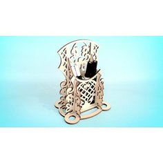 Подставка / органайзер / стакан для канцелярии 15,5х11,5х20,5см Нет бренда