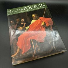 Альбом "Nicolas Poussin" (на немецком), бумага, печать, Издательство «Аврора», СССР, 1990 г. Raritetus