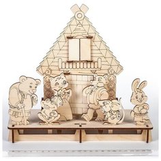 Конструктор Сказка для театра «Теремок» КубиГрад