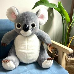 Мягкая игрушка коала большая 35 см, плюшевая игрушка U Di Vi Sh Kids