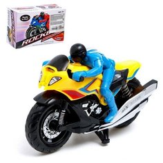 Мотоцикл инерционный «Байкер», микс Noname