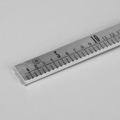 Метр металлический, 100 см (см/дюймы) Noname