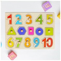 Рамка-вкладыш «Пишем цифры» Romanoff