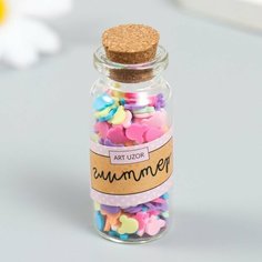 Декор для творчества пластик "Разноцветные мишки" набор 8 гр 5х2х2 см Арт Узор