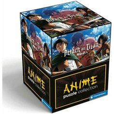 Пазл Clementoni 500 деталей: Атака титанов 1