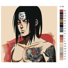 Картина по номерам,"Живопись по номерам",80 x 80, LI-196, итачи