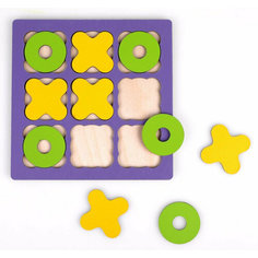 Головоломка "Крестики нолики", Фиолетовый (арт. 962101) Наша Игрушка