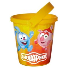 Ведро для игры с песком, Смешарики, 1 л