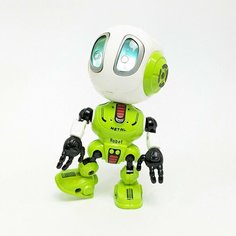 Робот , интерактивная игрушка из металла и пластика звуковые и световые эффекты Нет бренда