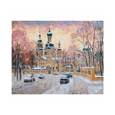 Картина по номерам Санкт-Петербург пейзаж церковь на подрамнике 40х50 GX 33317 Нет бренда