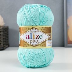 Пряжа "Diva" 100% микрофибра 350м/100гр (669) Alize