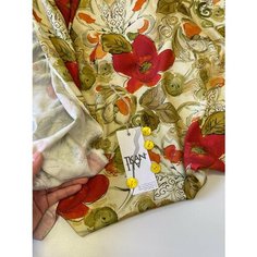 Ткань Плательно-блузочная принтованная вискоза, 1 м. Noname