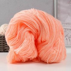 Пряжа "Карачаевская" 100% акрил 820-850м/250-280гр (23 Персик) Нет бренда