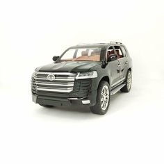 Машинка металлическая Toyota Land Cruiser со световыми и звуковыми эффектами Китай