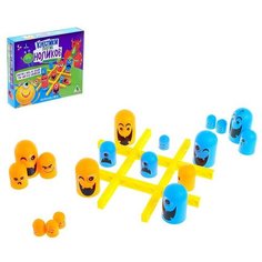 Стратегическая настольная игра, Лас Играс "Крестики против ноликов. Монстрики", на логику, для детей