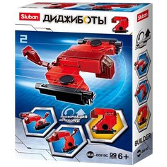 Конструктор SLUBAN Builder M38-B0819C Диджиботы, 99 дет.