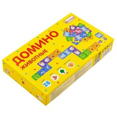 Настольная игра Alatoys Домино Животные
