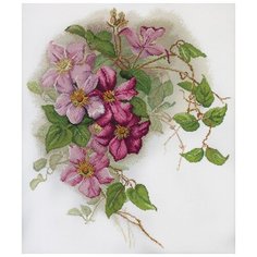 Марья Искусница Набор для вышивания Клематисы 45 x 50 см (06.002.19)